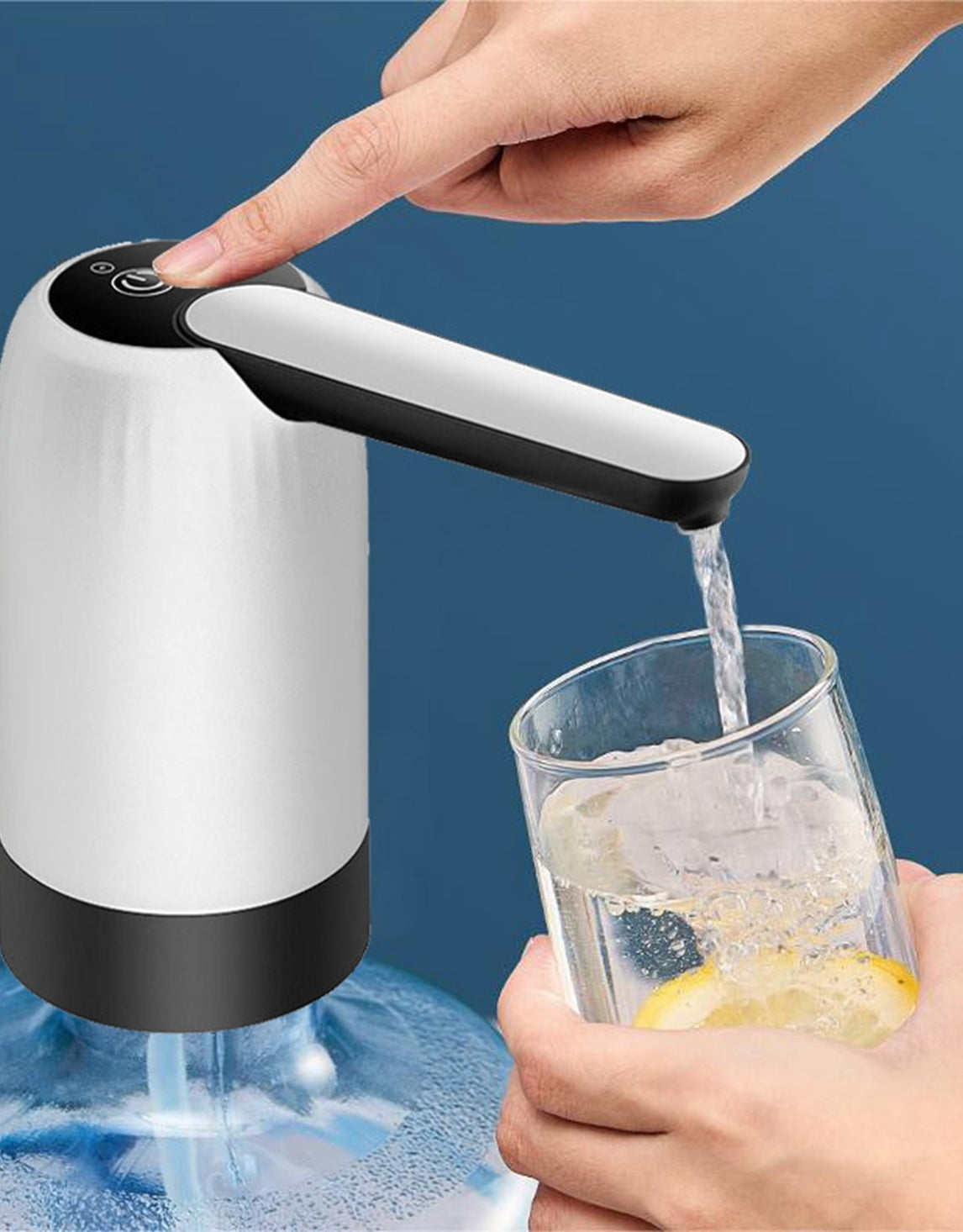 Drinking Water Bottle Pump Automatic Drinking Water Pump Mini Portable Household Water Dispenser Usb One Click Drinking Water